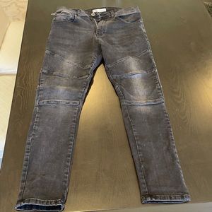 Zara men’s moto jeans